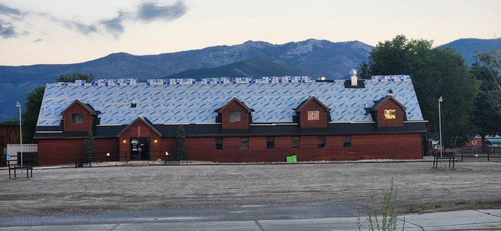 Large House with Metal Roof | Victor, MT | Double L Roofing