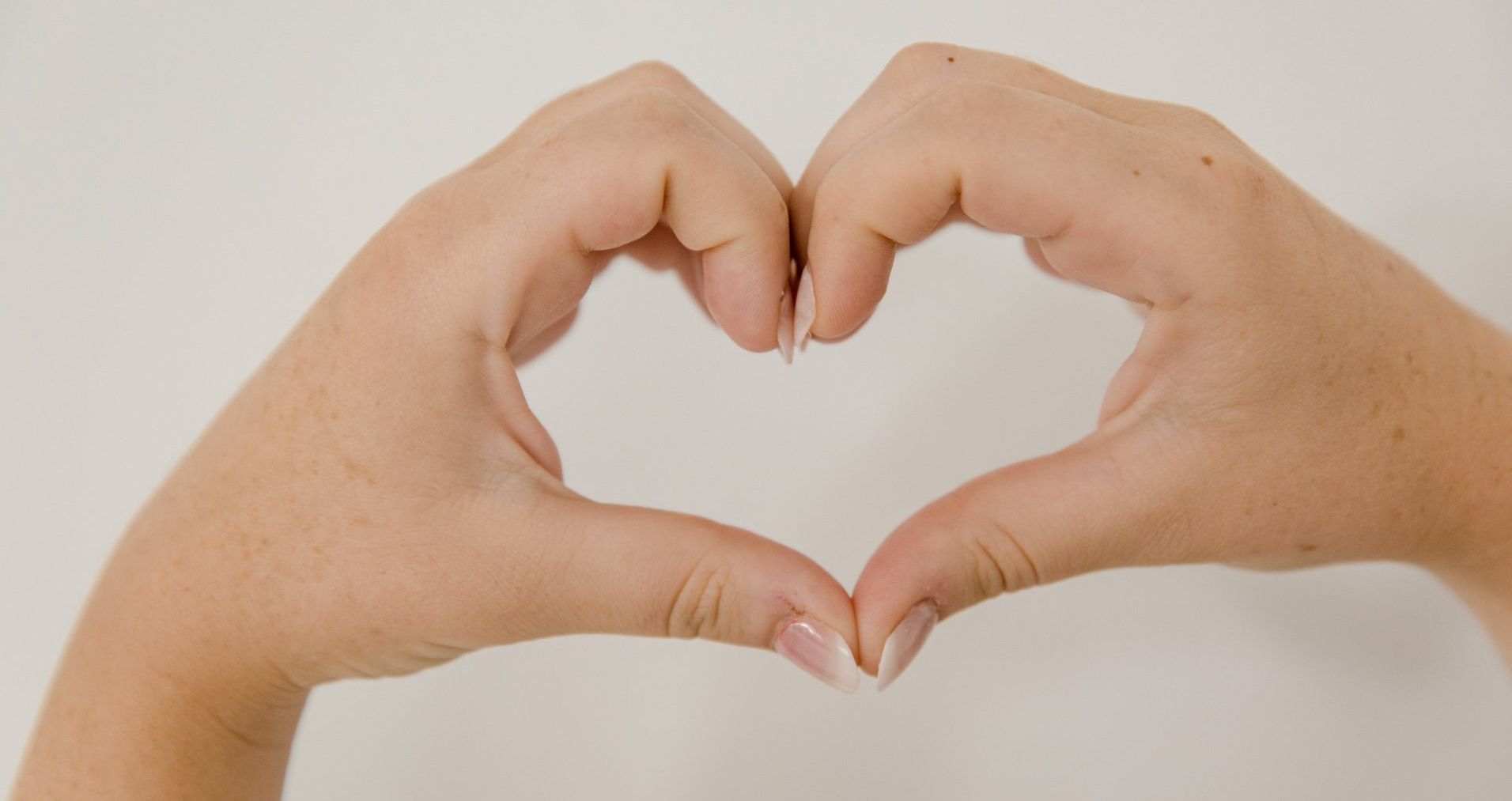 Osteopathy hands heart