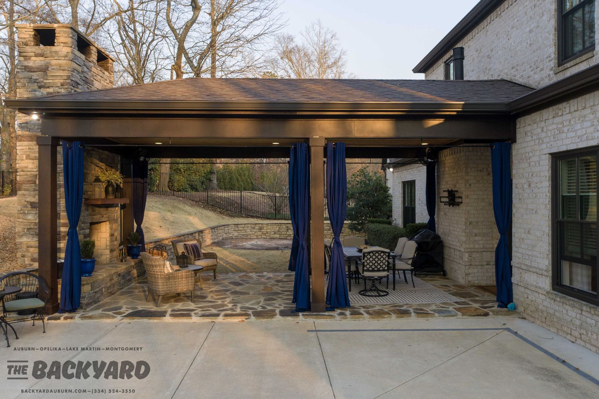 Attached Structures | Covered Patios | The Backyard Auburn Lake Martin