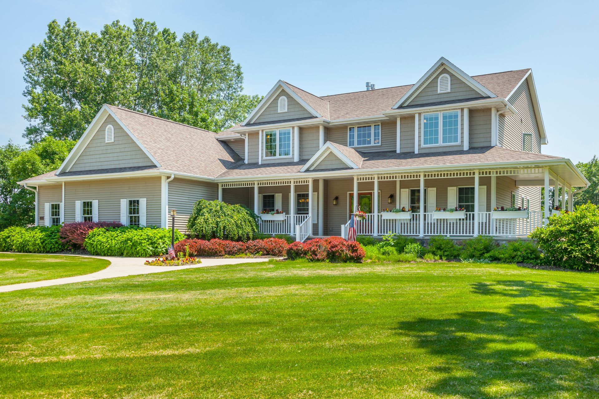 Residential Front Yard — O’Fallon, MO — BLCS Landscape and Irrigation