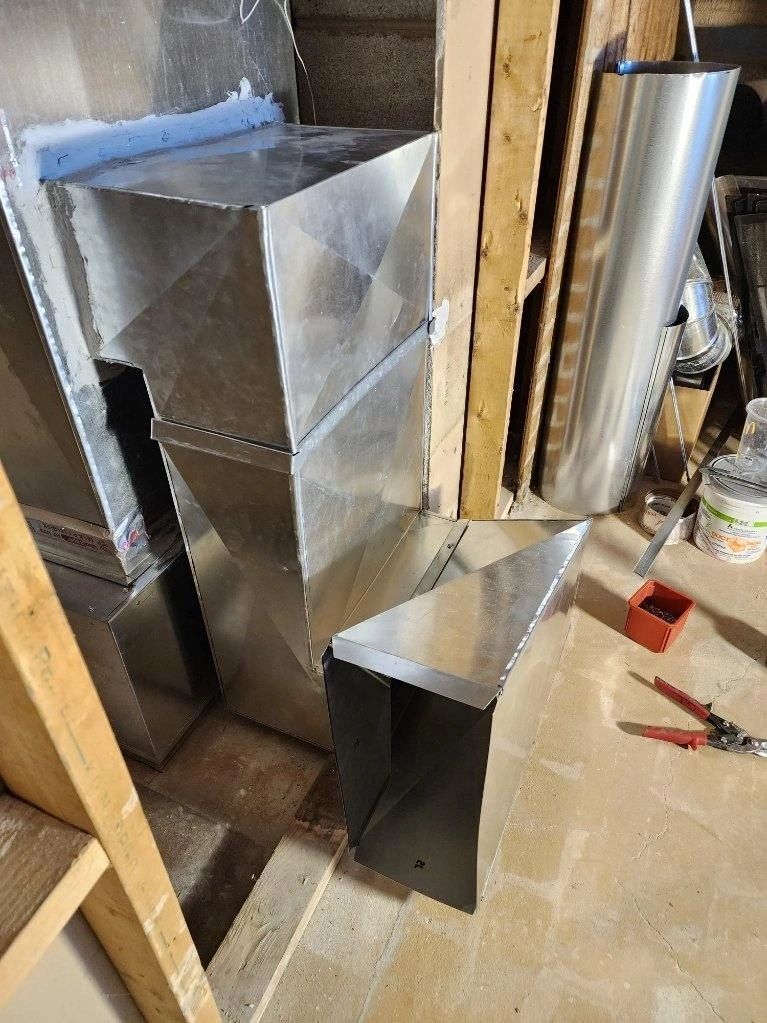 Ductwork Made in Our Fabrication Shop 1