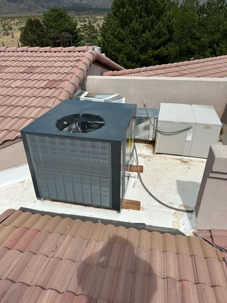 An AC replacement in Albuquerque, NM by Air Quality Pros