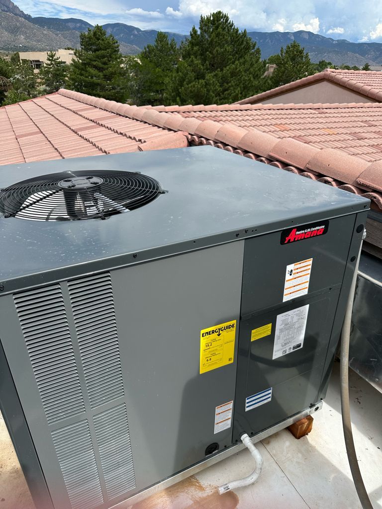 An AC replacement in Albuquerque, NM by Air Quality Pros