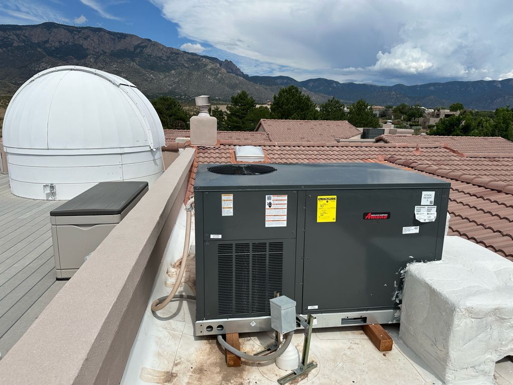 An AC replacement in Albuquerque, NM by Air Quality Pros