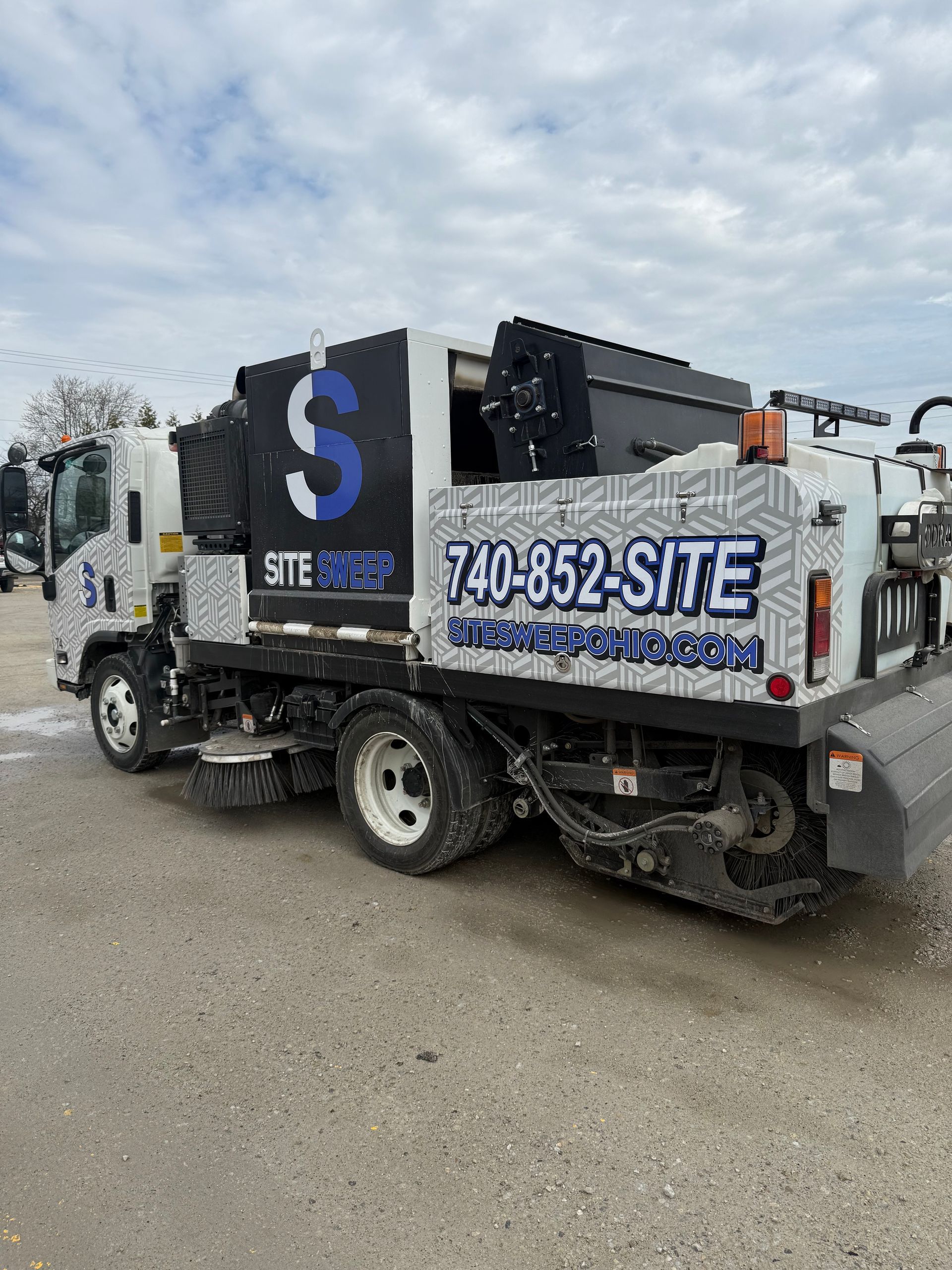 Image of Site Sweep Street Sweeping truck