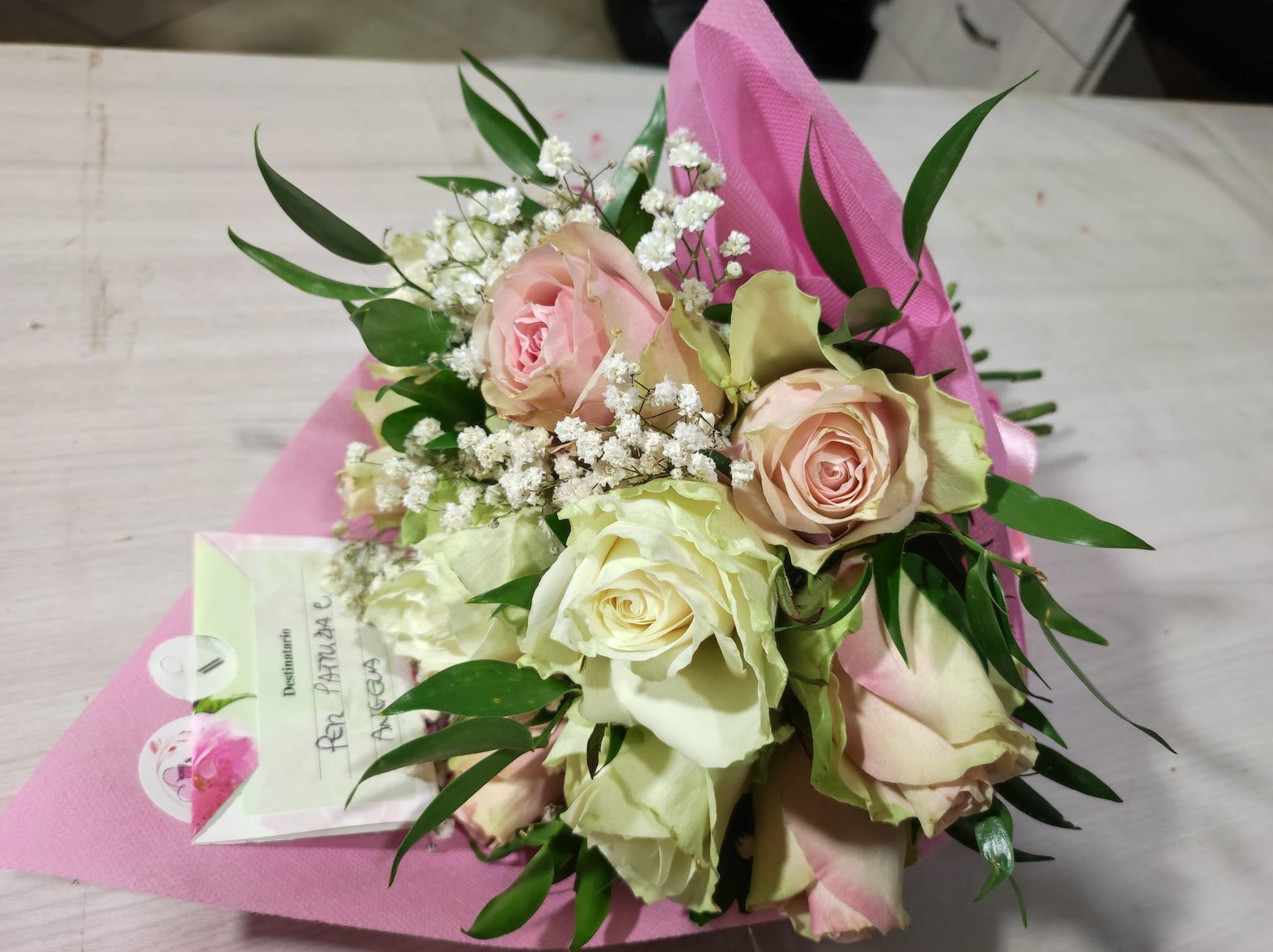 boquet di fiori personalizzati a Druento