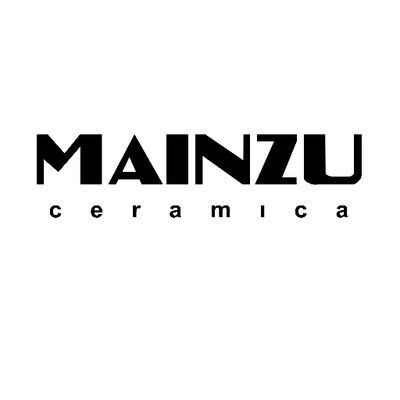 Logo di Mainzu Ceramica in nero su sfondo bianco.