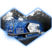 Moving truck with