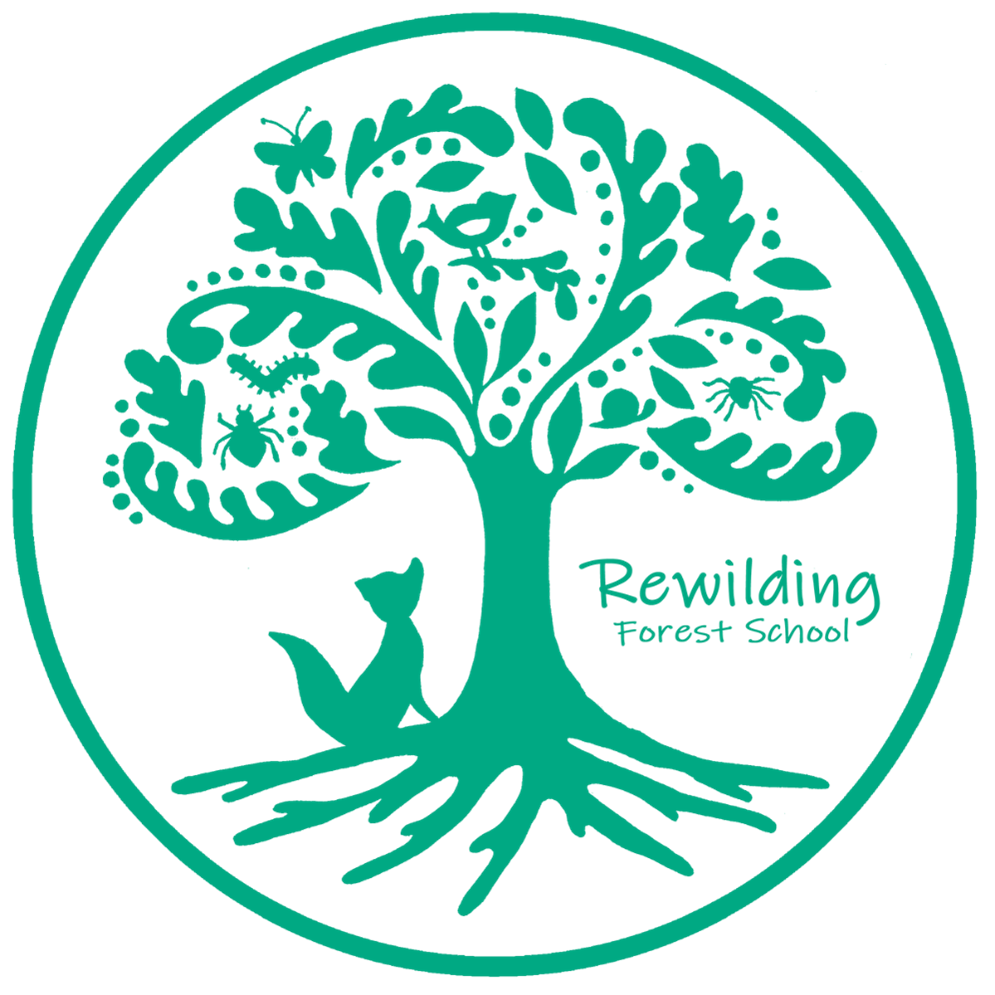 Rewilding Forest School Logo - Home