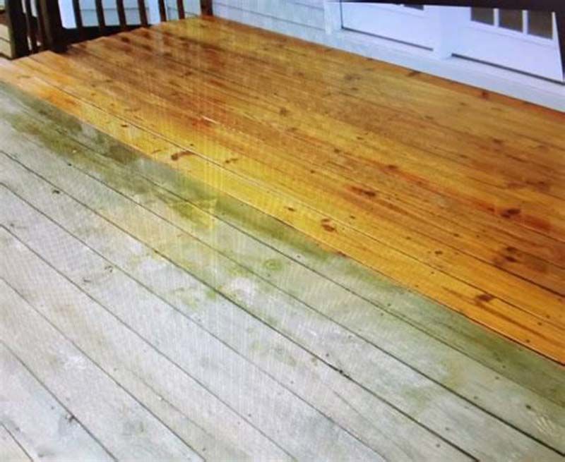 wood deck