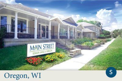 Main Street Senior Living of Oregon, Wisconsin, Home page Link