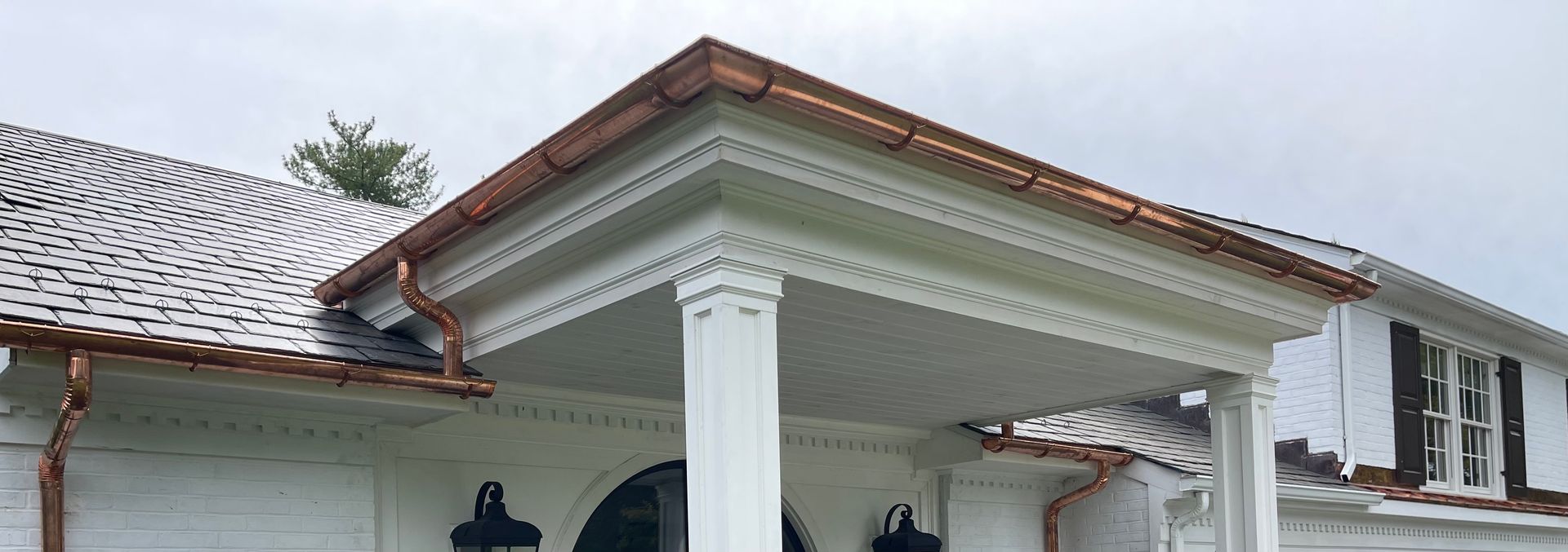 Baltimore Copper Gutter Install and Repair OMNI-ROOF.COM