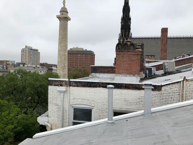View across Baltimore City rooftops