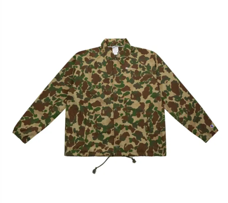 Champion- Coaches Jacket Duck Camo