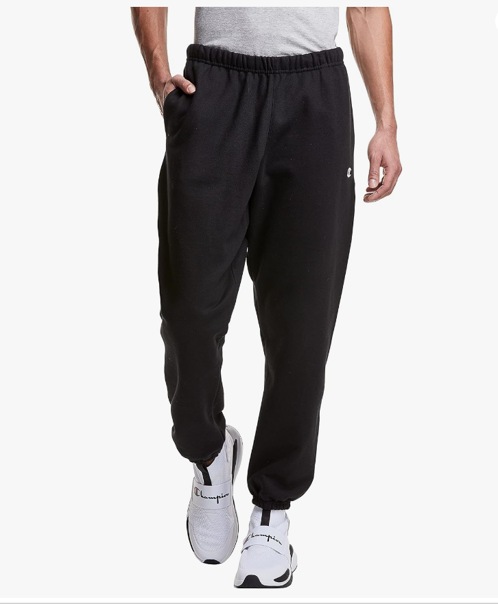 Champion - Reverse Weave Cinched Sweatpants, C Logo, 30