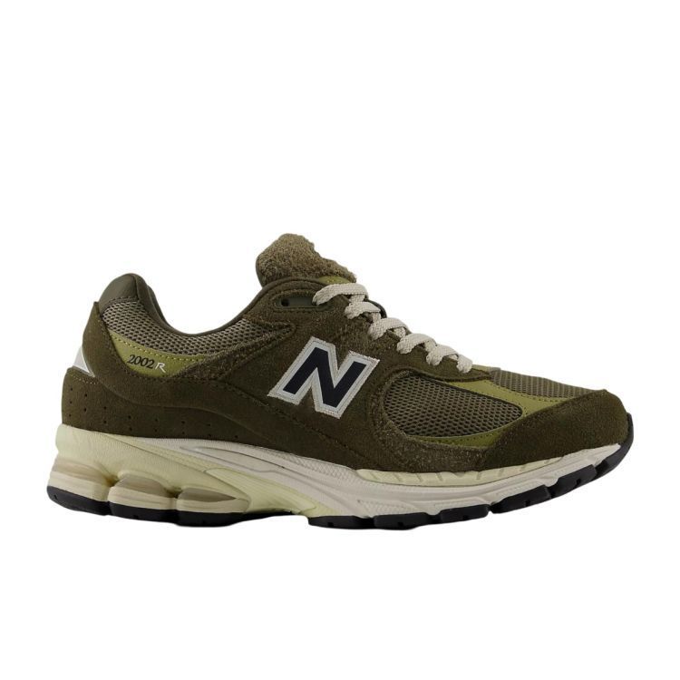 New Balance-2002R Dark Moss with Covert Green and Olive Oil