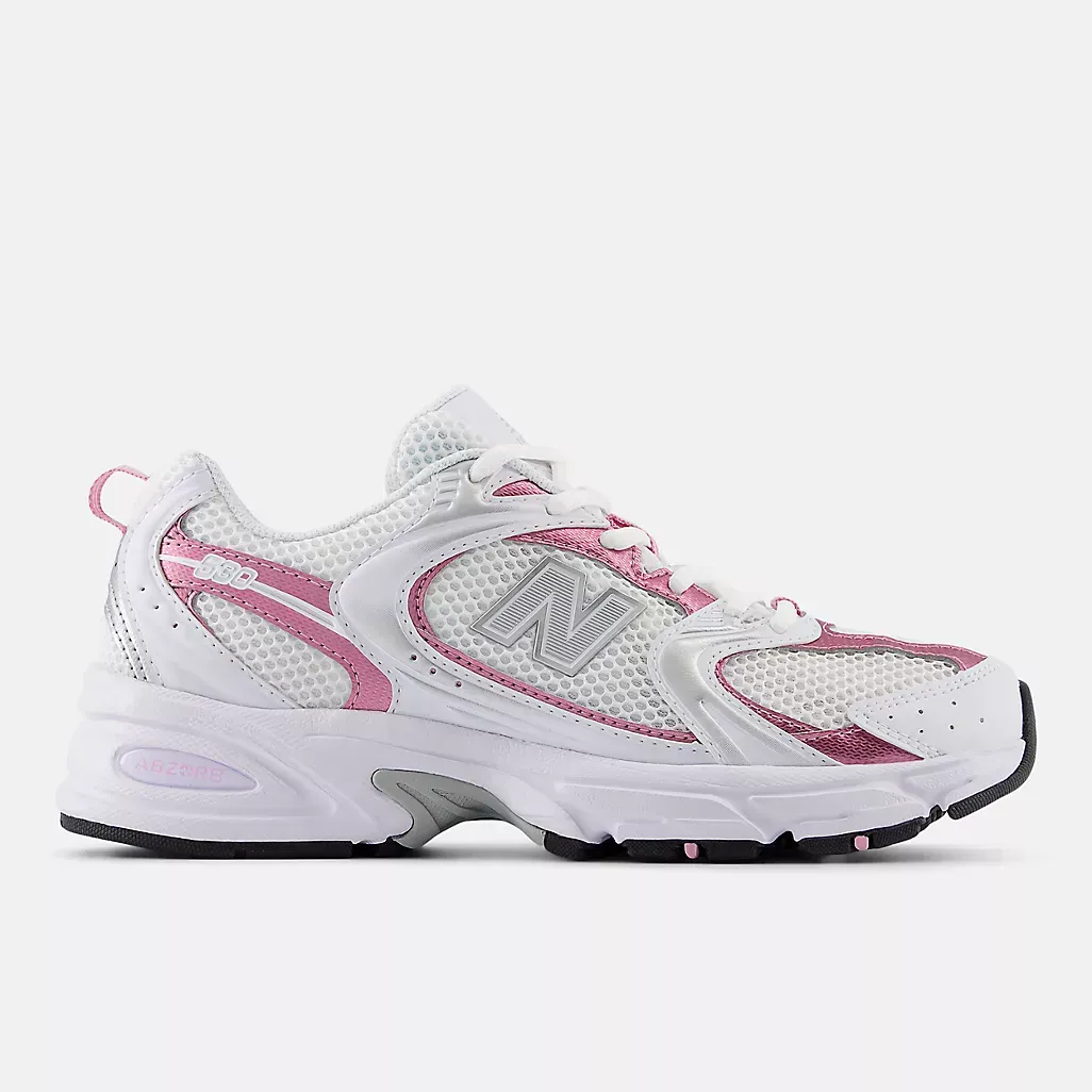 New Balance- 530 White with Pink Sugar