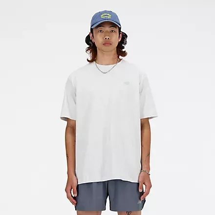 New Balance - Athletic Cotton T-Shirt Ash Heather