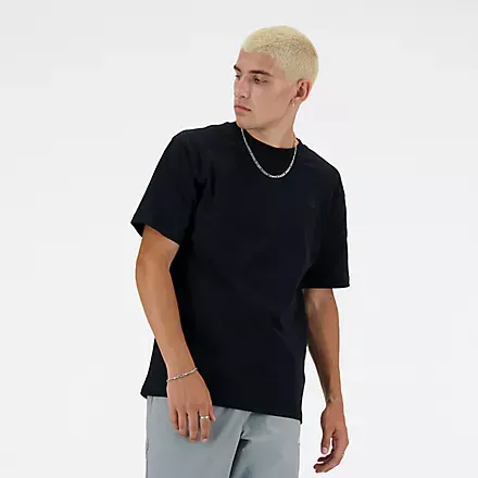 New Balance - Athletic Cotton T-Shirt Black