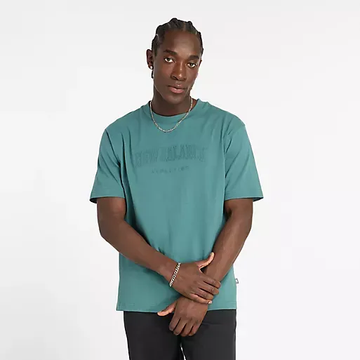New Balance- Embossed Varsity Jersey T-Shirt