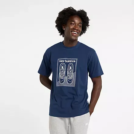 New Balance - Relaxed 550 T-Shirt NB Navy