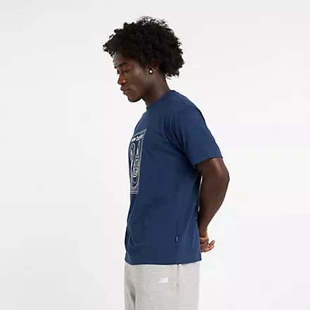New Balance - Relaxed 550 T-Shirt NB Navy