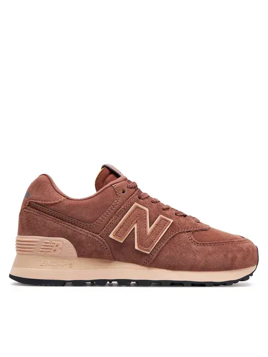 New Balance- 574 Pecan with Dark Vintage Rose
