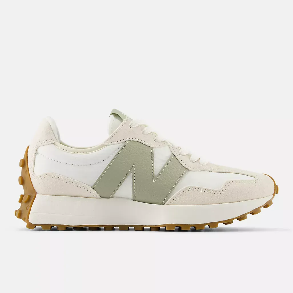 New Balance- 327 Linen with Sea Salt and Olivine