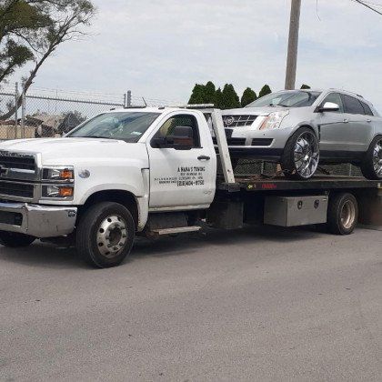 Towing car