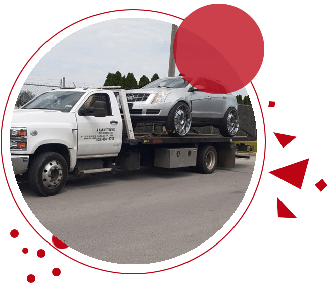 A Nana's Towing Truck