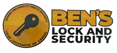 Ben's Lock & Security Business Logo