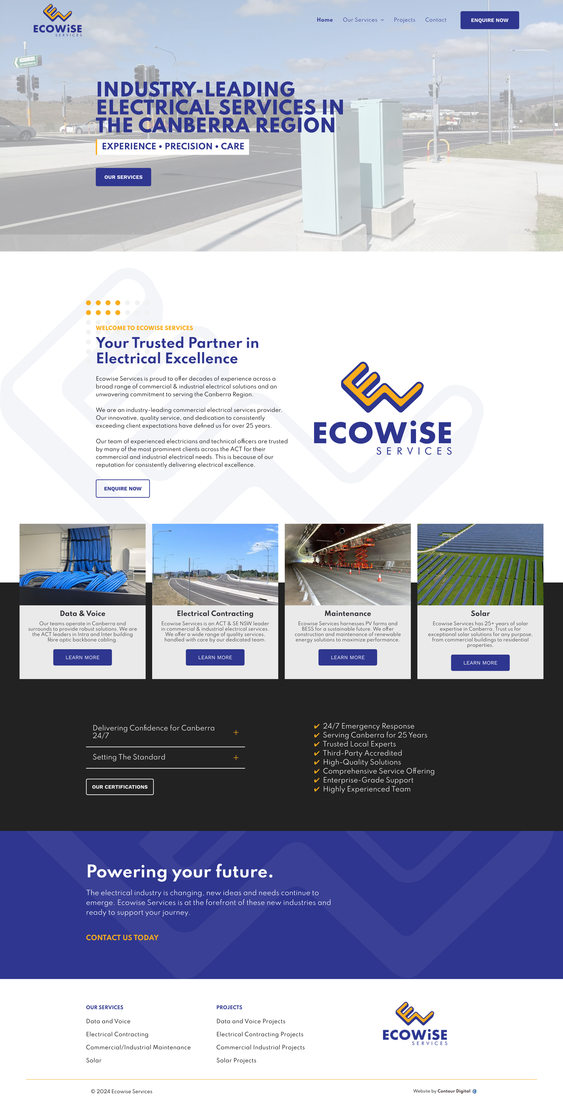 Ecowise Services Website