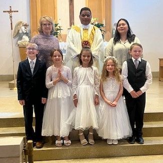 First Communion at St. Michael's church in 2026
