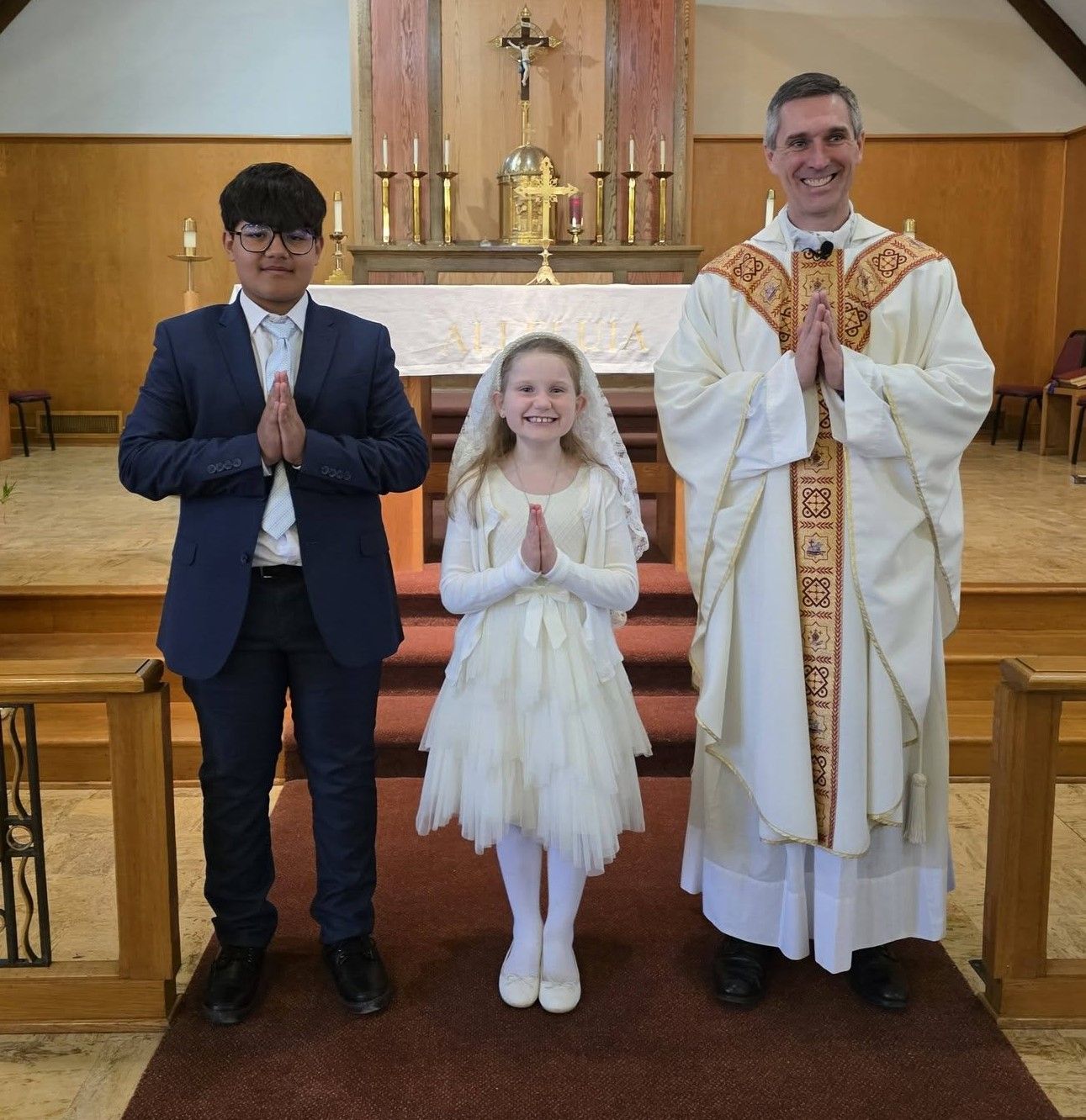 First Communion at St. Paul's church in 2026