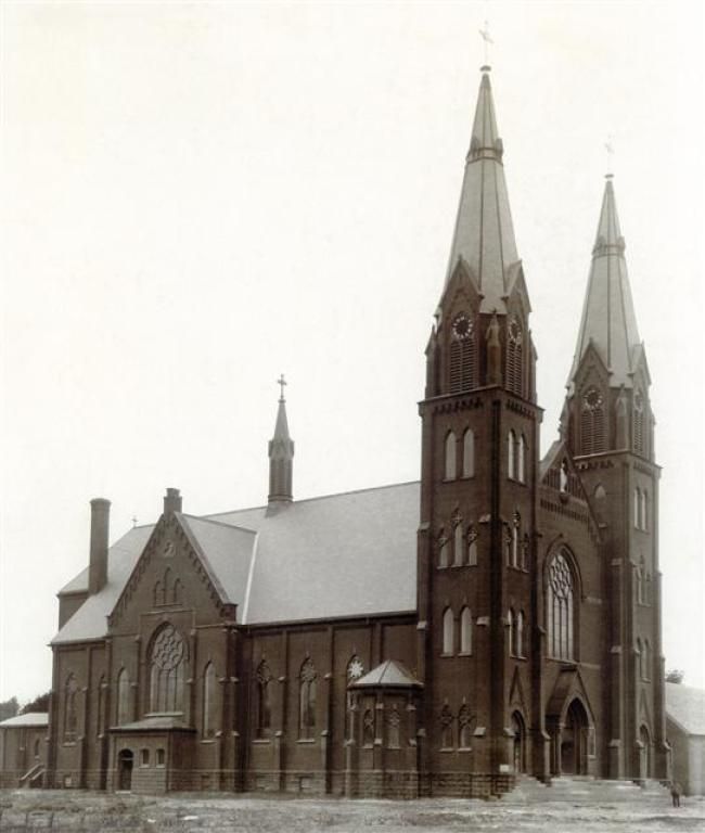 The current St. Mary's Church