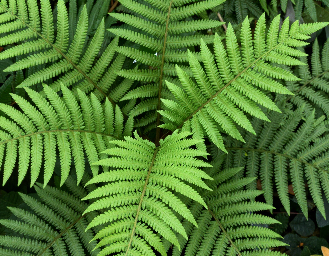 Fern fronds
