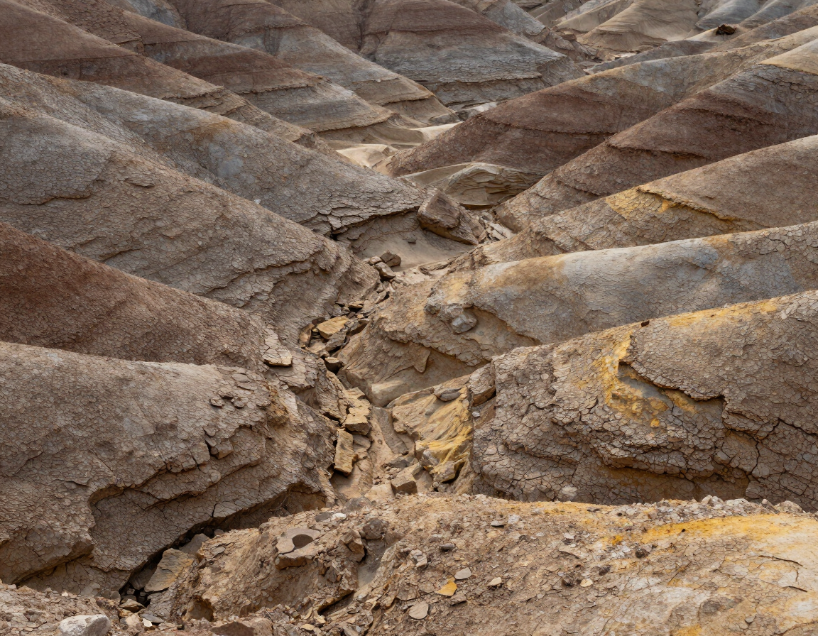Weathered terrain
