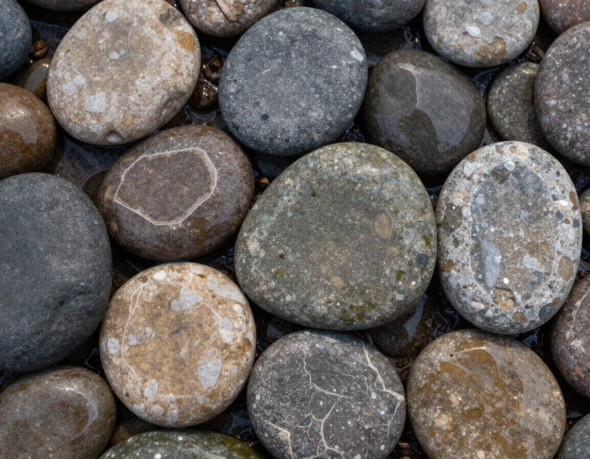 River stones