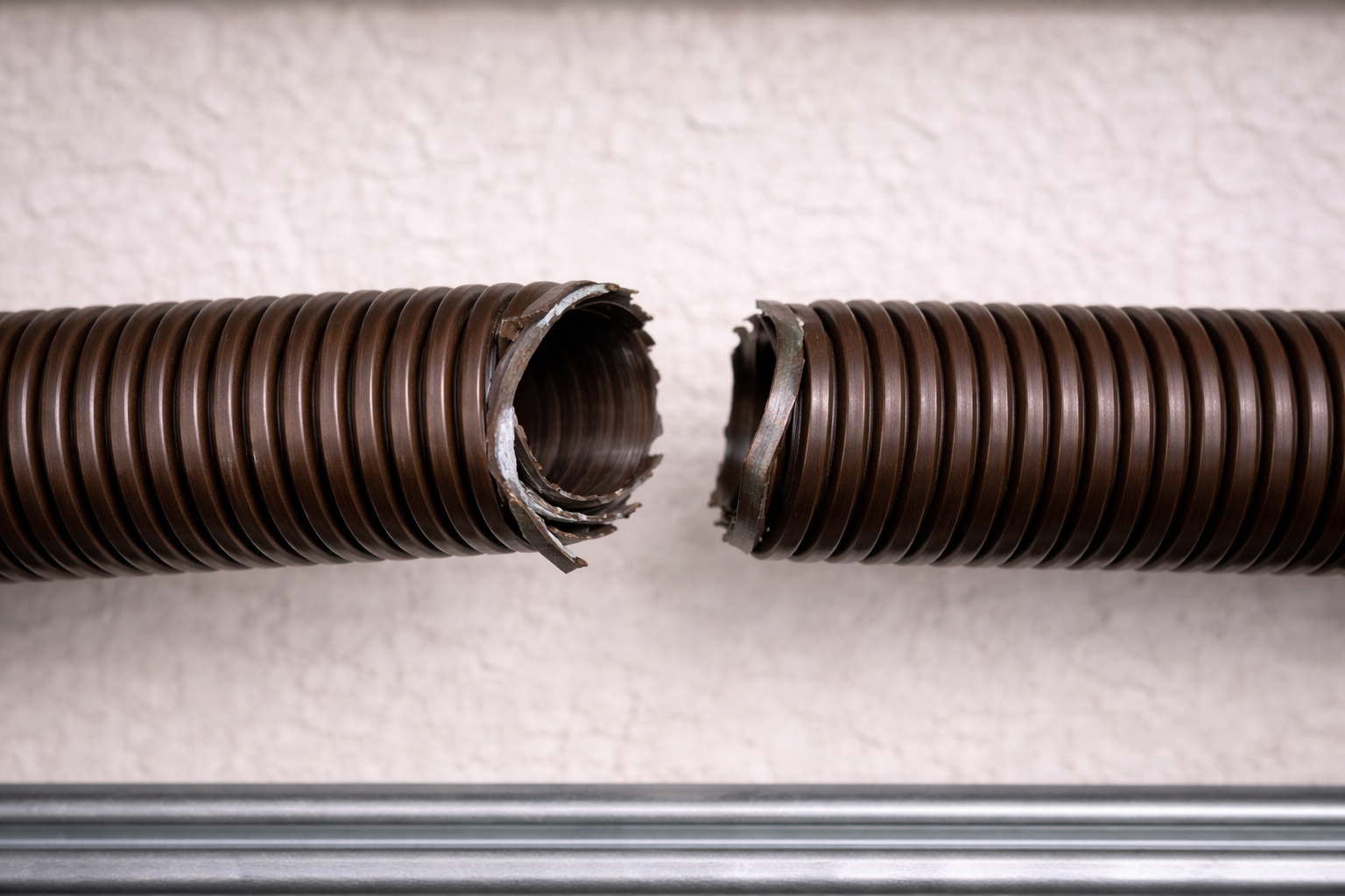 broken garage door torsion spring