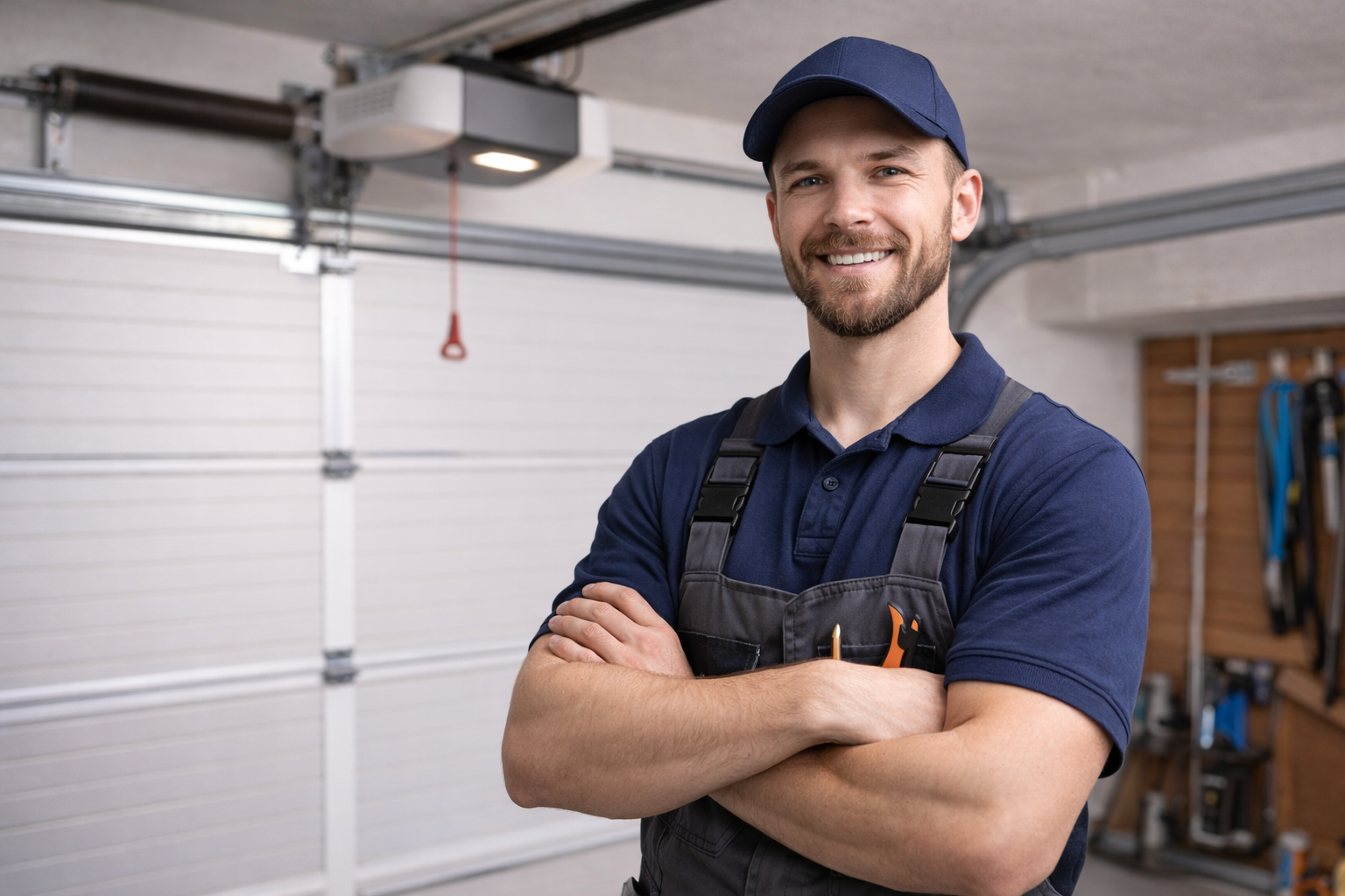 inside garage