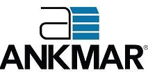 ANKMAR logo with stylized black and blue lettering on a white background