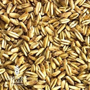 A close up of a pile of oatmeal grains