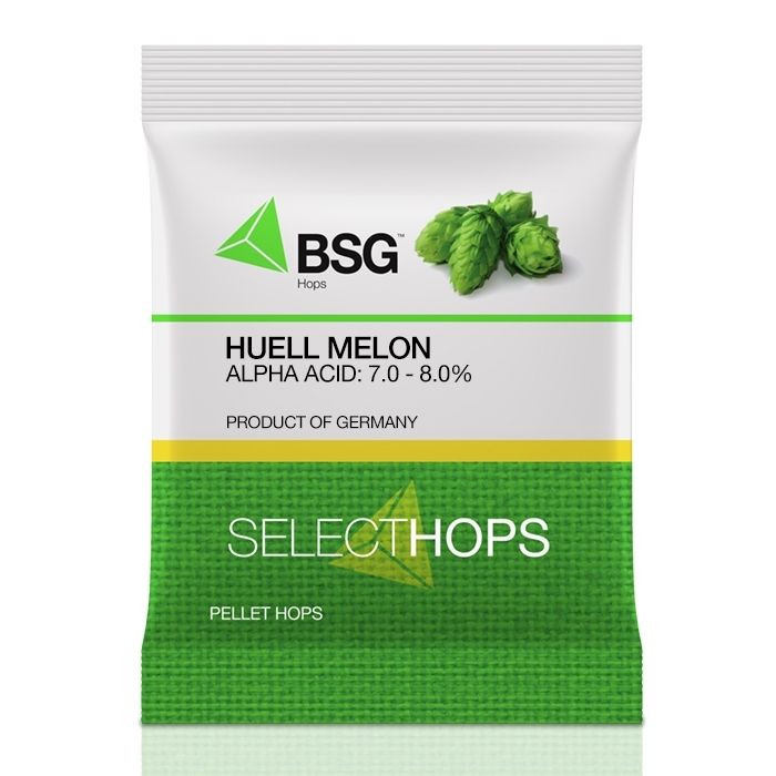 A bag of bsg select hops with a picture of hops on it.