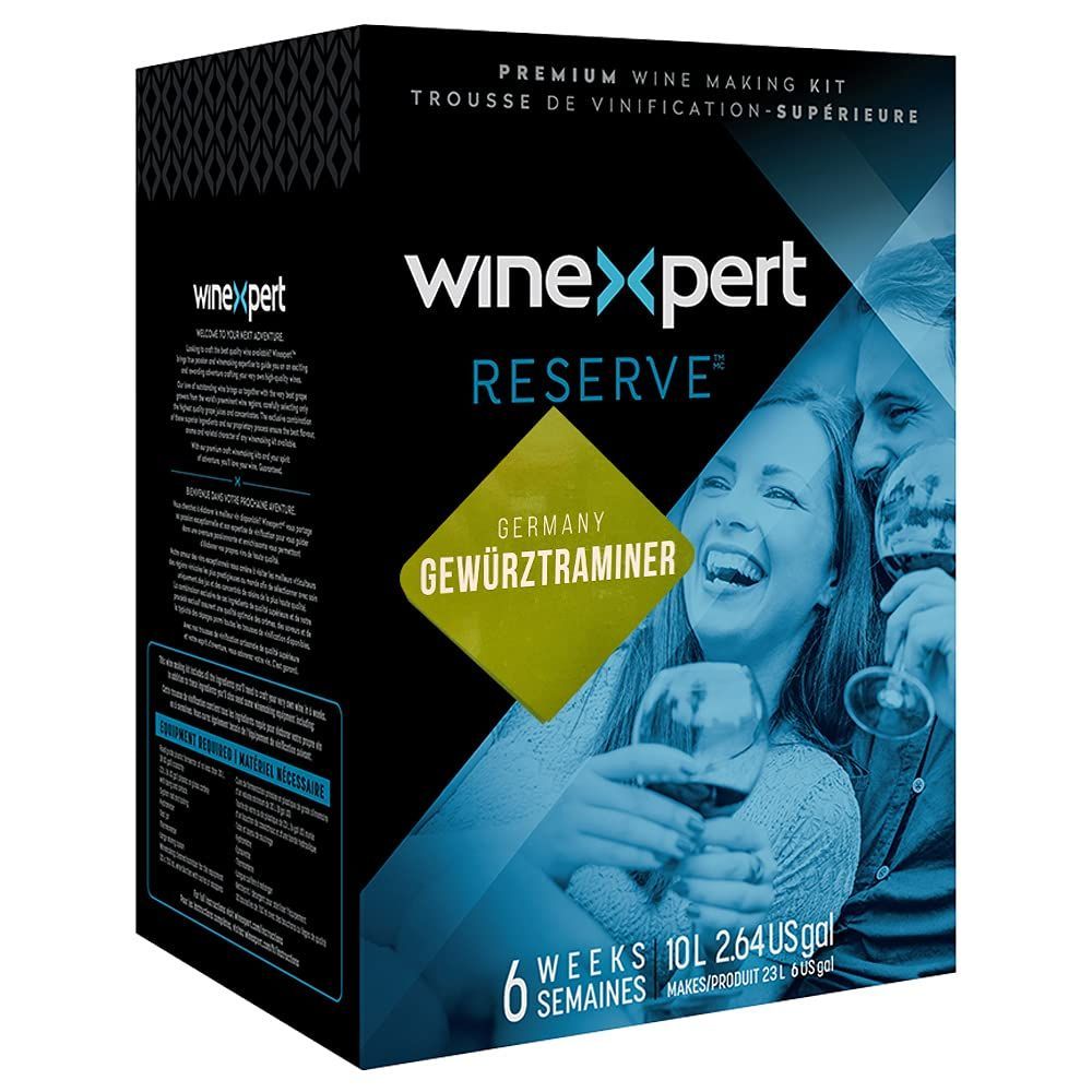A box of wine expert reserve gewurztraminer