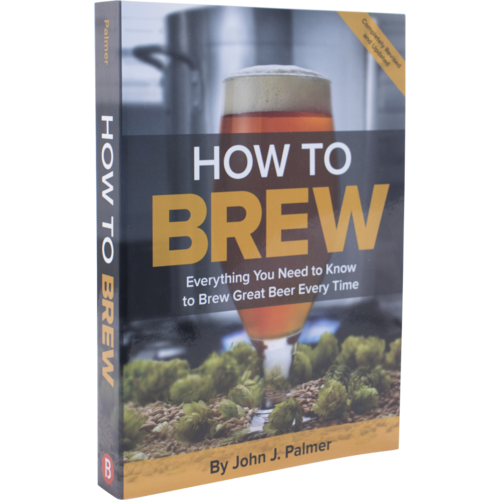 A book titled how to brew everything you need to know to brew great beer every time