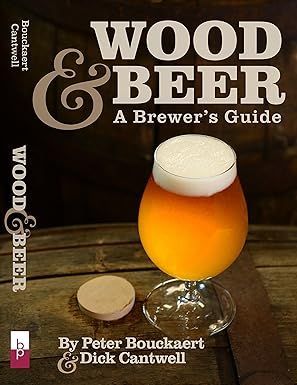 A book titled wood & beer a brewer 's guide