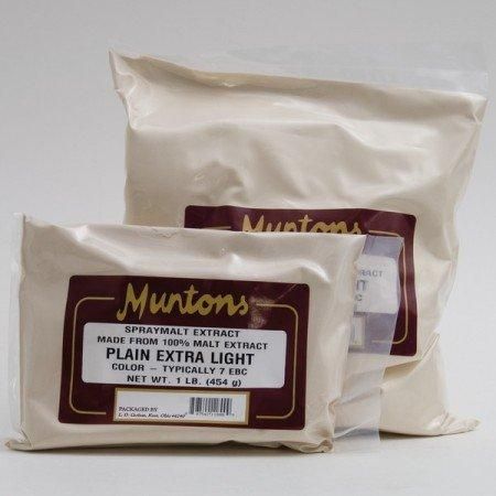 Two Muttons flour bags, one small and one large, in cream packaging with maroon labels.