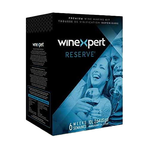 A box of wine expert reserve wine making kit.