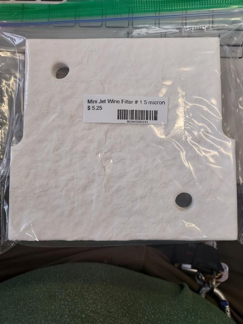 Mini Jet Filter Pads - 5.0 micron (#1) - Pack of 3