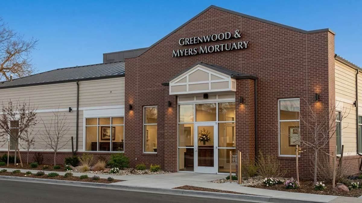 Greenwood & Myers Mortuary Frederick, Colorado location.
